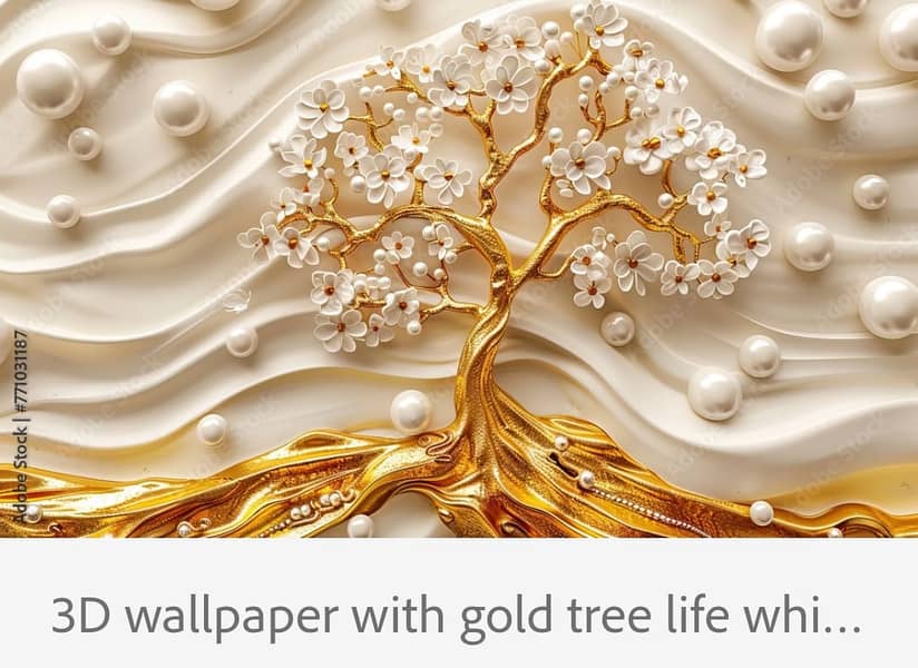 Wallpaper- 3D wall paper - Customise wallpaper- Wall flex - Wall sheet 7