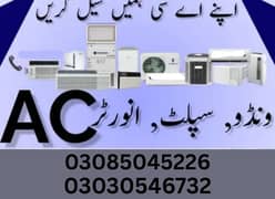 Ac Sale/Ac Purchase/Dc inverter Ac/split Ac/window Ac /Ac sale puchase