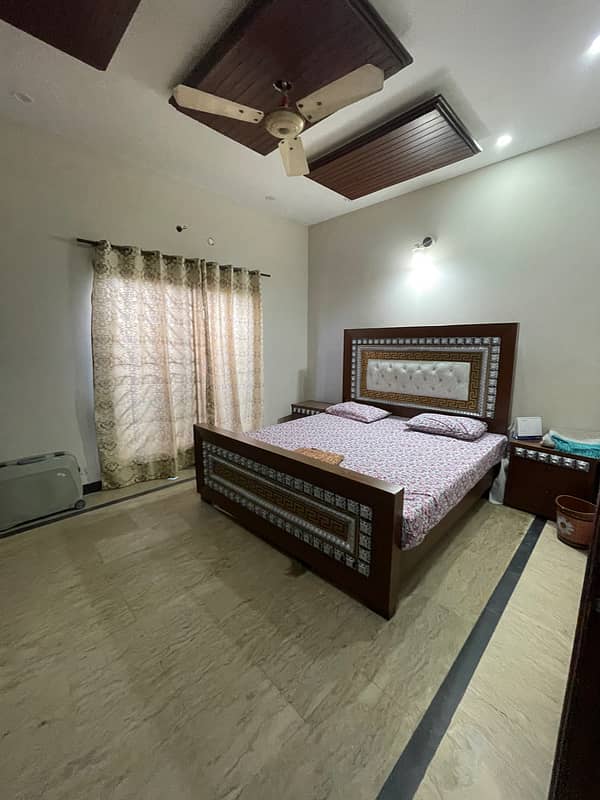 Furnished flat available for rent pak Arab society 0