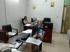 G-9 EXECTIVE OFFICE 1600 SQ. FEET HUGE CAR PARKING BEST FOR NATIONAL & MULTINATIONAL COMPANIES