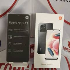 Xiaomi Note-12 4G Full Box Official PTA 10/9.5