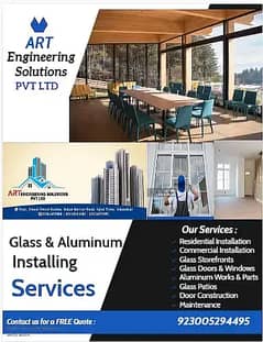 Residential Installation|Commercial Installation |Aluminum Works Parts