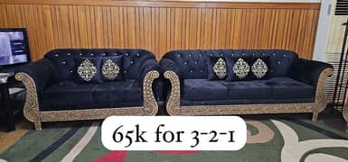 sofa set, bed set