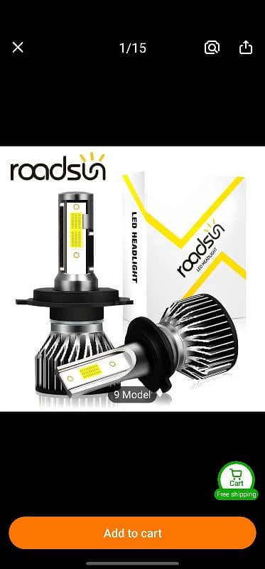 LED HEADLIGHT BULB for sale 5