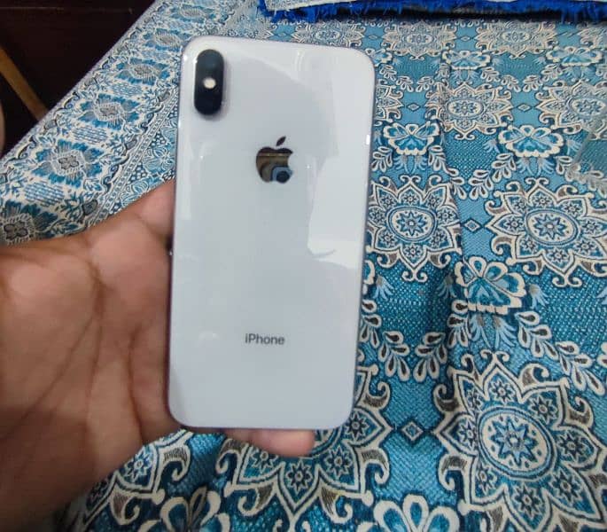 Iphone x PTA Approved (256 GB) 0