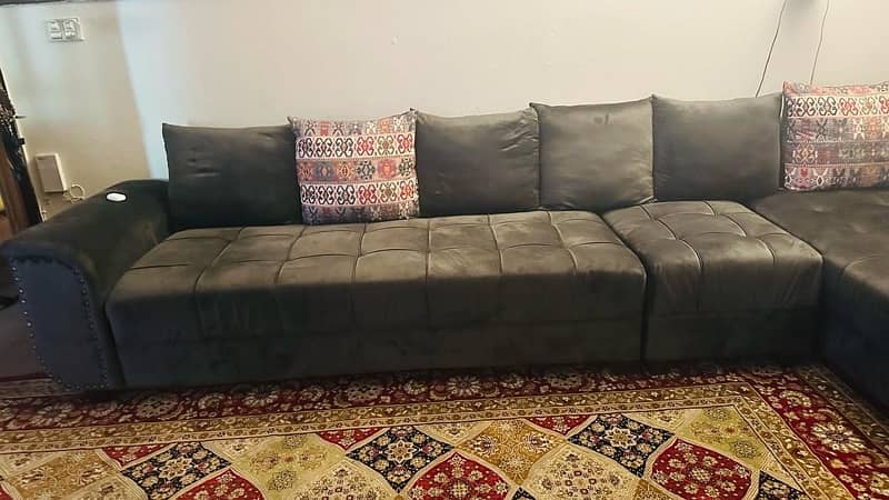 L shape sofa 2