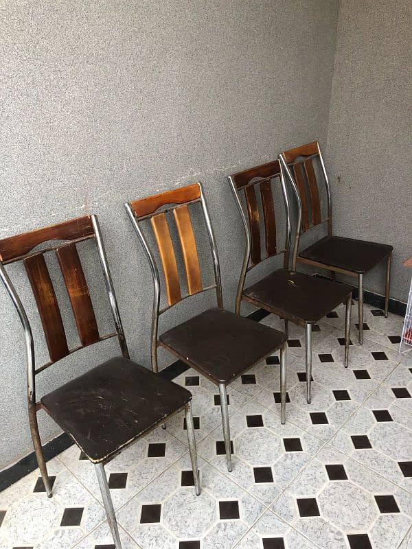 4 piece chairs set 0