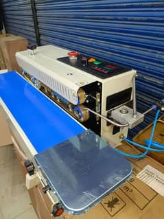 Continuous Band Sealer Machine | Plastic bag, pouch sealing packing(P)