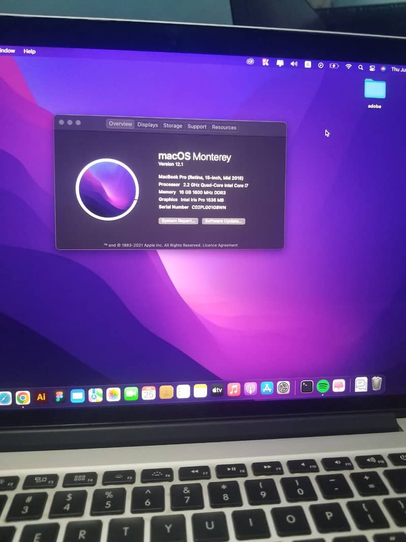 Macbook Pro 2015 Mid 0