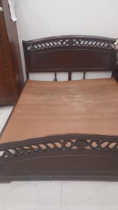 Double bed with Side Tables