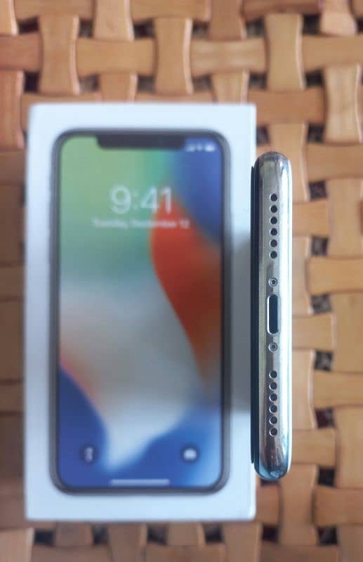 Iphone X 256 GB PTA APPROVED (WITH BOX) 5