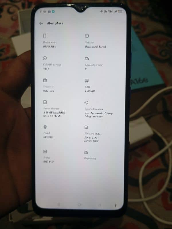 oppo a16e 4 64 PTA approved 6