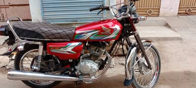 Honda CG 125 2023 Karachi nmbr