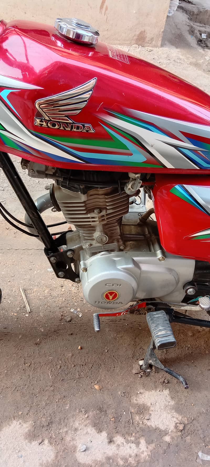 Honda CG 125 2023 Karachi nmbr 6