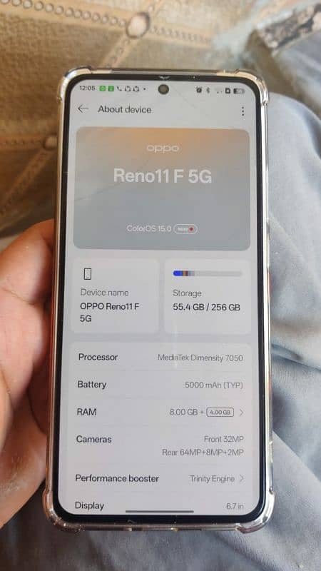 Oppo reno 11f 4 month used 5