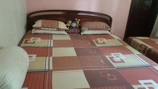 Wooden Bed for Sale With Mattress