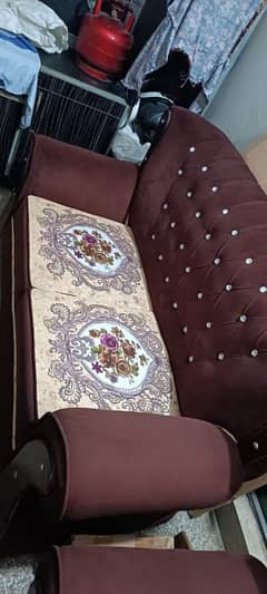 6 seater sofa set like a new