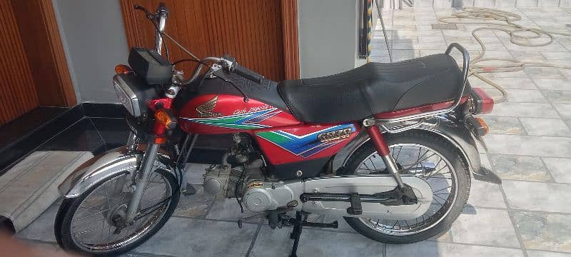 Honda CG 70cc 2012/13 model totally Janen all ok 0