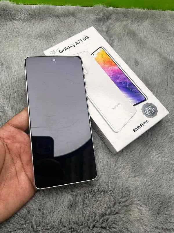 Samsung A73 5g PTA Approved 03246751929Watsapp 0