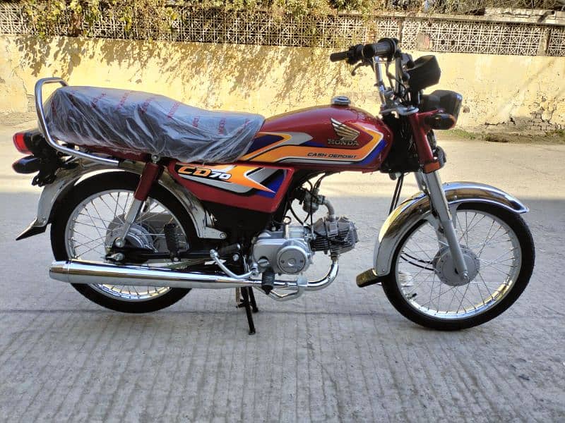 Honda CD70 model 2025 Applied for 2