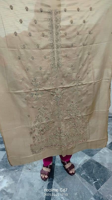 embroidered three piece suit imported stuff 7