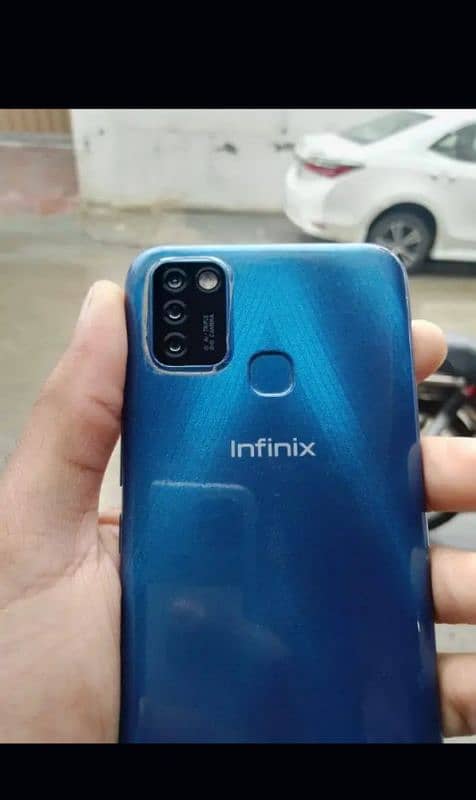 Infinix smart 6 3/64 read add carefully exchange possible. 03271060622 1