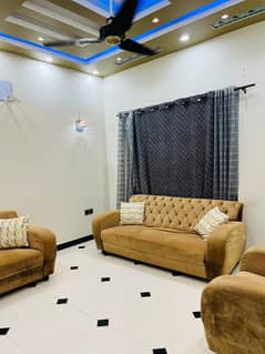 Fully Furnished 125 Sq. Yards, 4 Bedrooms Modern Style Luxurious Ali Block Villa On Rent Is Available In Bahria Town Karachi