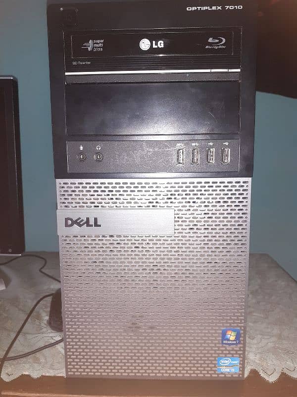 Core i5 dell optiplex 7010 cpu with sound card no need of speakers 4