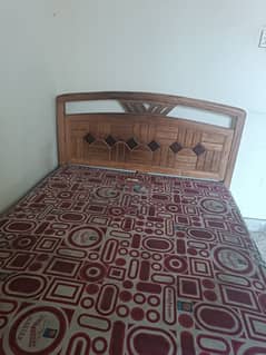 Single bed 4x6.5 ft With Original Molty Foam Mattress