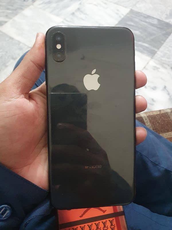 i phone xsmax 256 gb offical pta dual  approved exchange possible 1