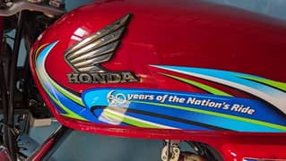 Honda 70cc  modal 2024 Red color condition 10/10