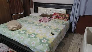 New Condition Bed With New Mattress