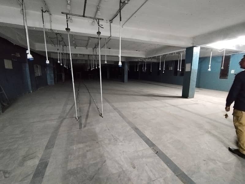 6 Acre Triple Storey Factory For Rent Small Estate Sargodha Road Faisalabad* 1- Basement Floor Covered Area 29136 Sq Ft 28