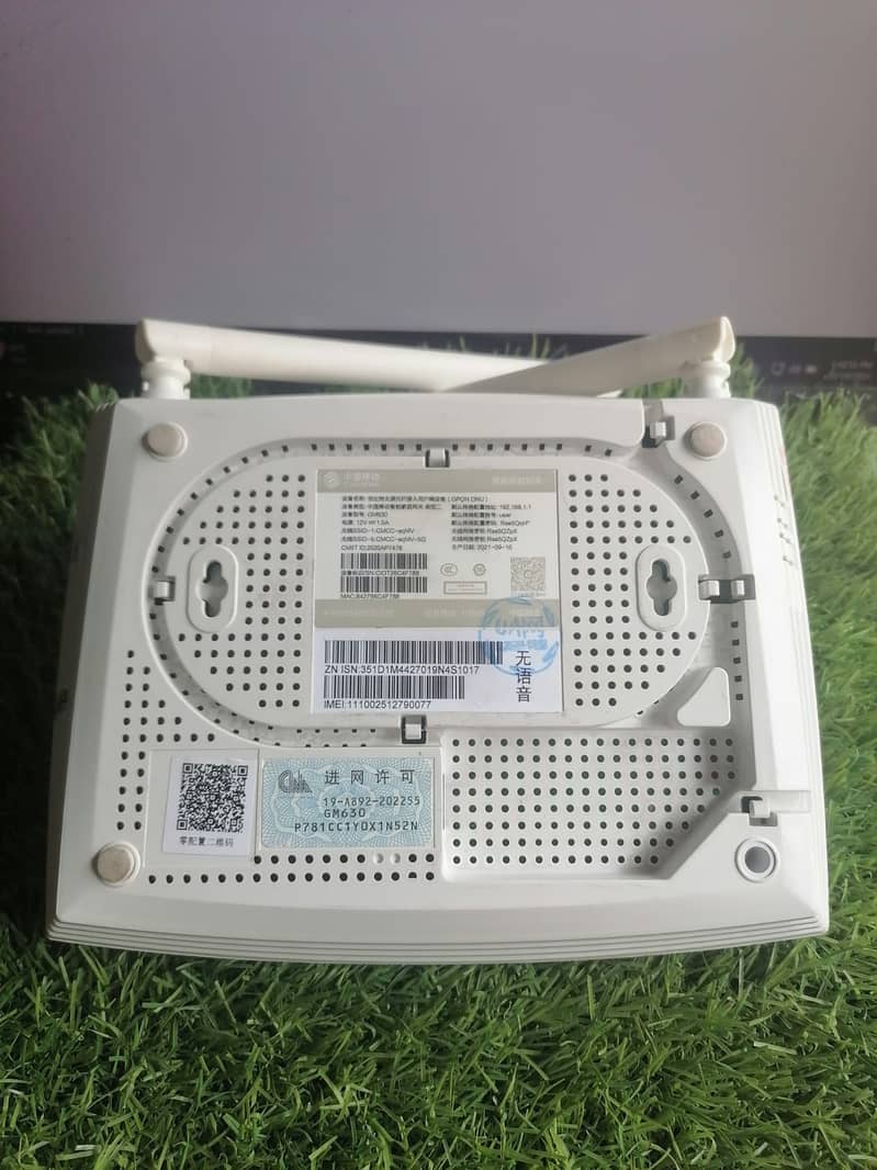 GM630 Xpon Epon Gpon Dual Band 2G&5G Fiber Optic Router with Adapter 3