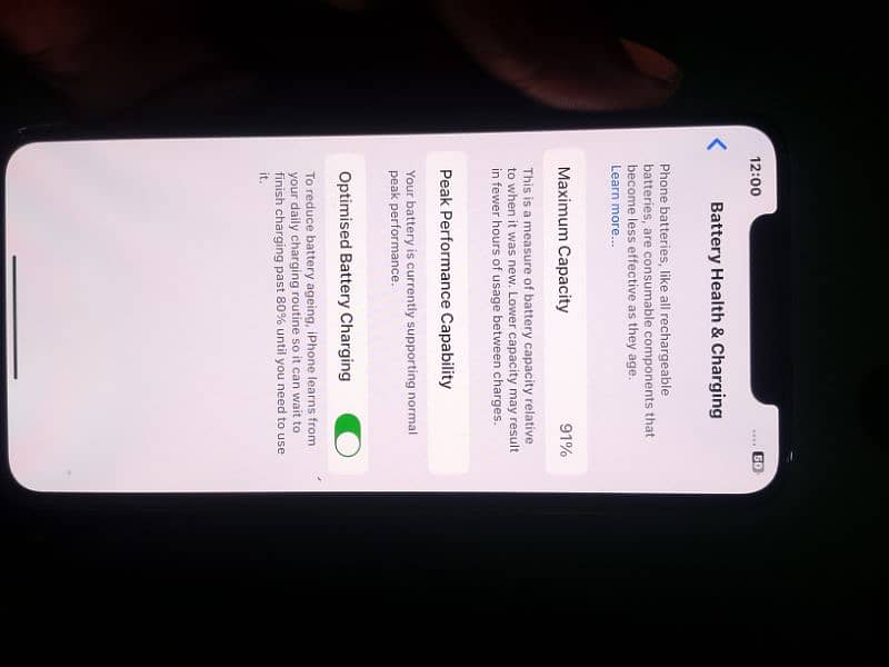 I phone xs max 91 battery health 512 gb memory face id off hai 1