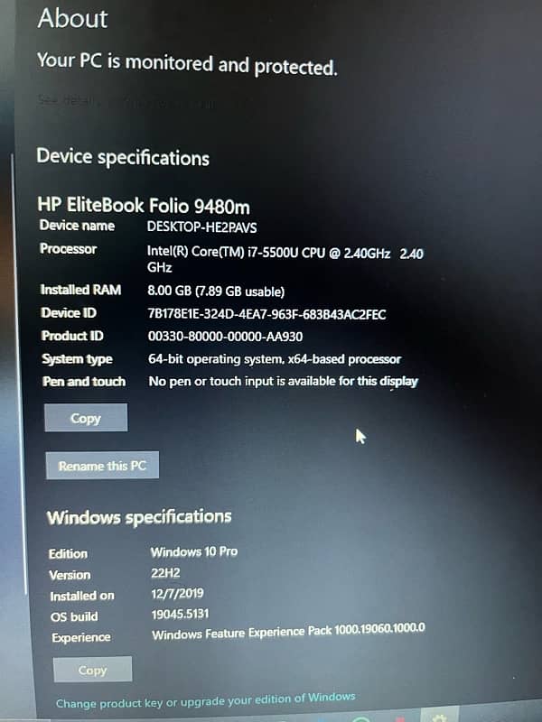 Hp laptop for sale 5