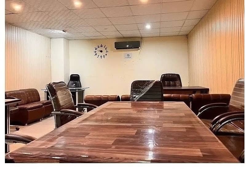 Fully Furnished Office Area 1800 Square Feet Corporate Office Available For Rent On Reasonable Rent Gulberg 3 Lahore 0