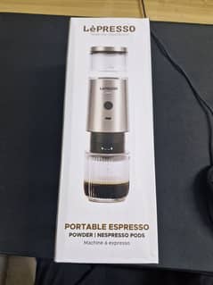 LePresso Stainless Steel Portable Espresso Maker