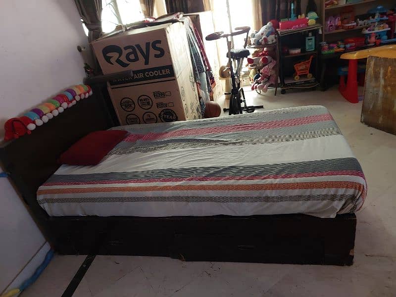 Wooden Bed 7