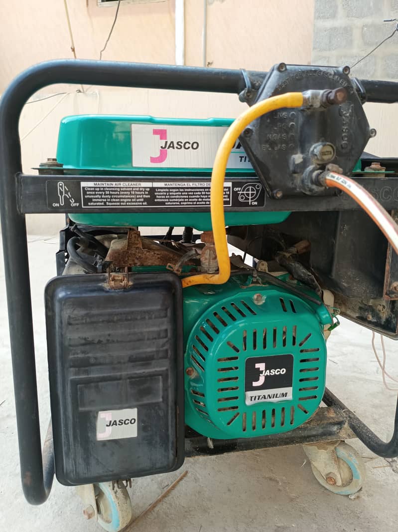 Jasco Generator slightly use All genuine parts company fitted engine 4