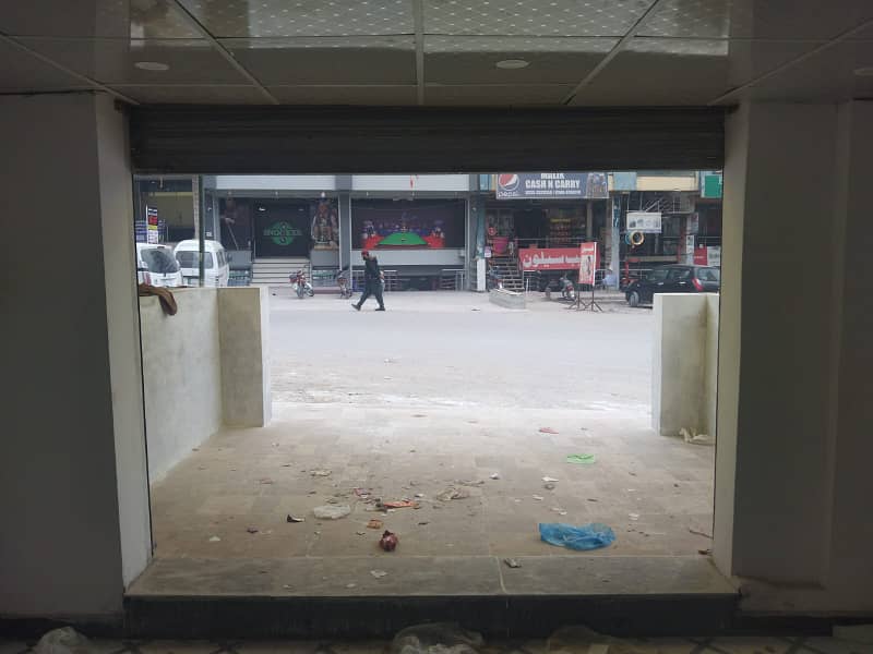 Prime Commercial Shop Space Avilable For Rent In PWD 2