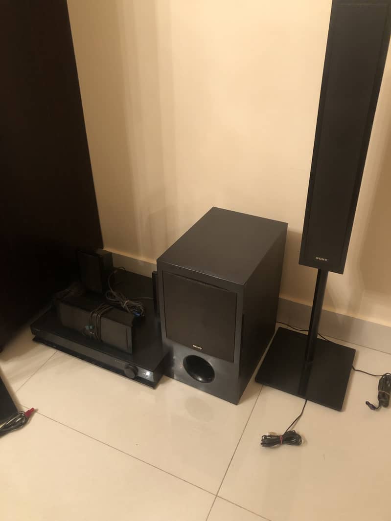 Sony 5.1 surround home cinema amplifier system 6