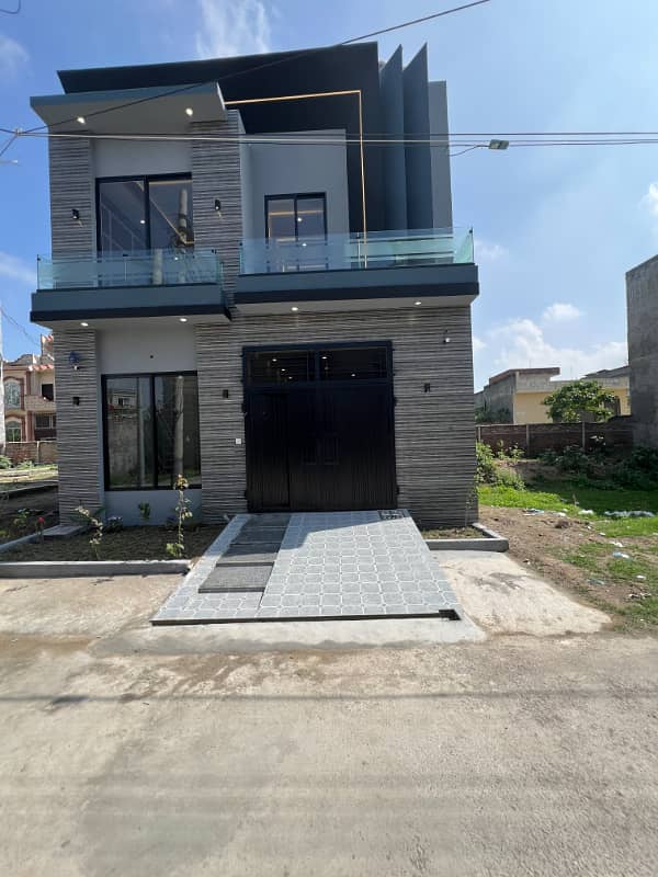 5 Marla brand new modern style house for sale in AL Rehman Garden phase 4 near Jallo park main canal road Lahore 12