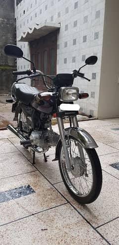 Honda CD 70 Bike Black Edition