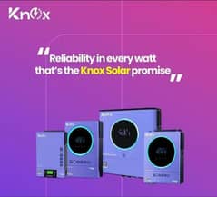 Knox inverters available All models