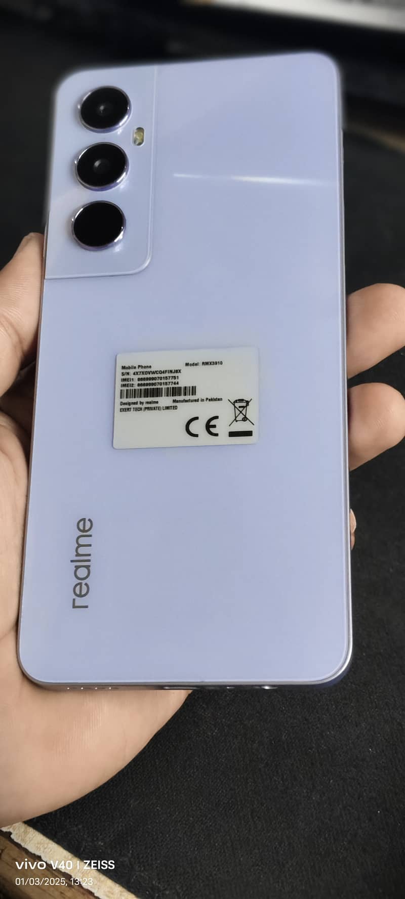 Realme c65 8/256 6month Warranty Complete Box Charger 3