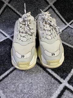 Balenciaga Triple s white sneakers