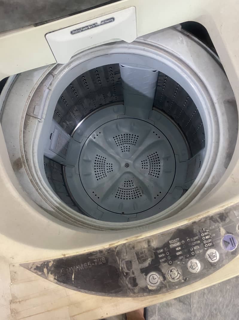 Haier fully automatic washing machine 0