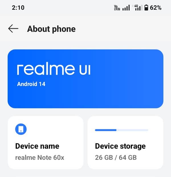 Realme Note 60x. Just Box Open 7