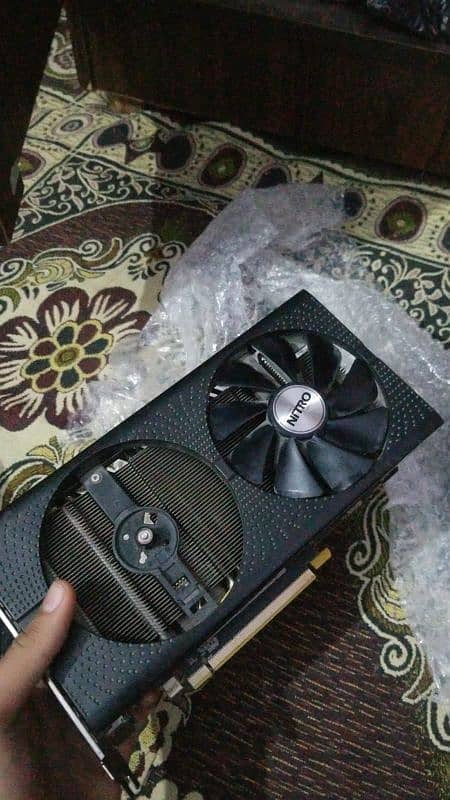 Amd rx570, 8gb , ddr5, faulty, graphics card, No display, xt 0